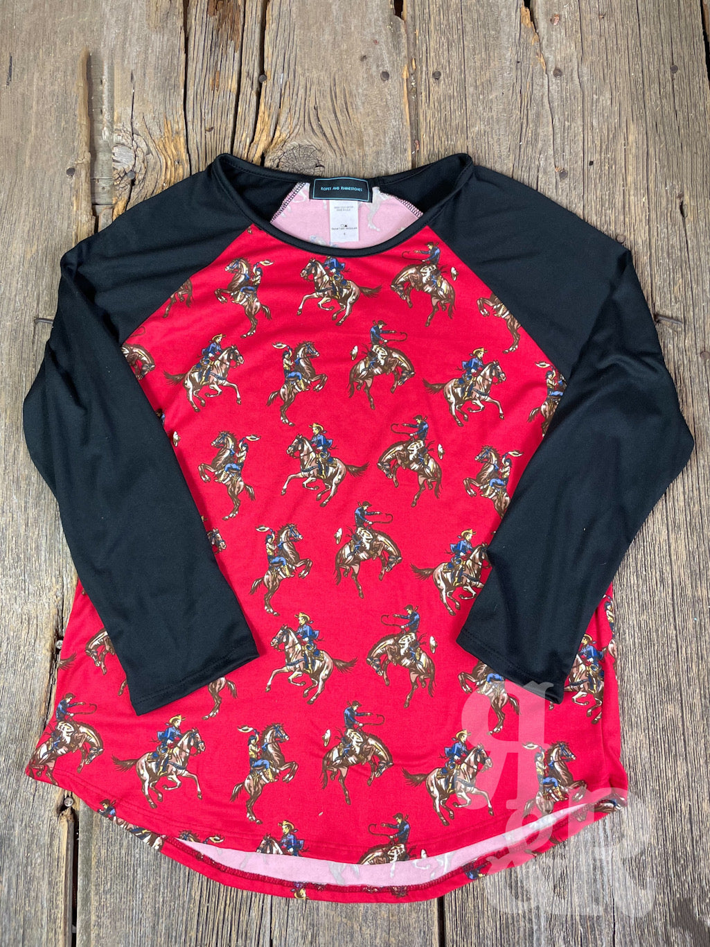 Cowboy Roundup Baseball Shirt