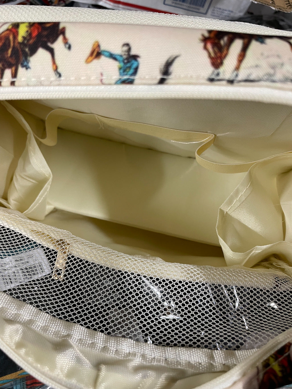 Western Print Travel Toiletry Bag