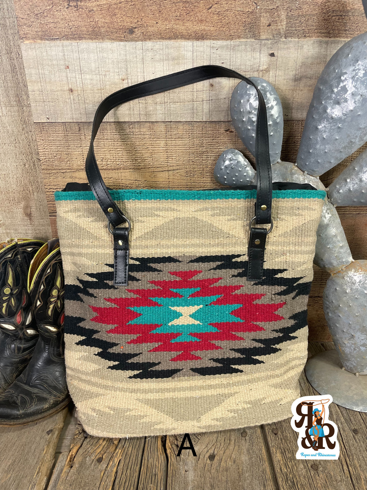 Saddle Blanket Tote Bag