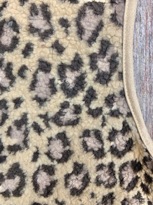 Leopard Comfy Vest