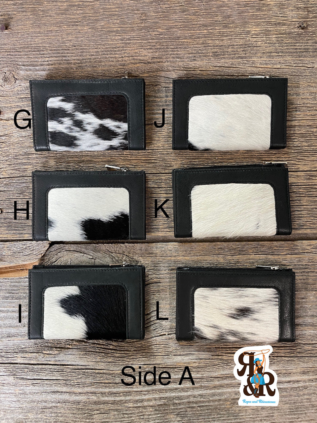 Cowhide Snap Wallet