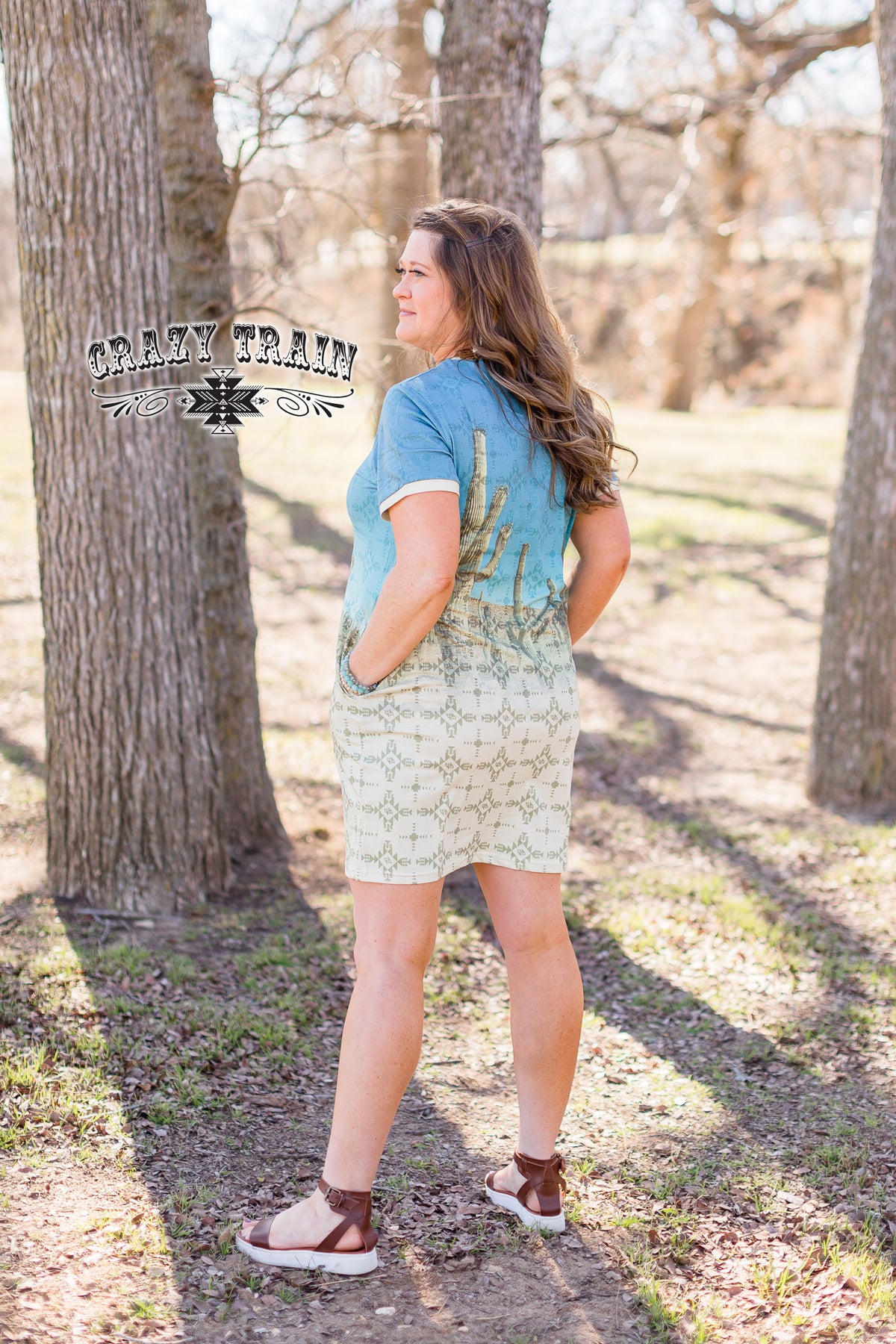 Tucson Timin’ Cactus Dress