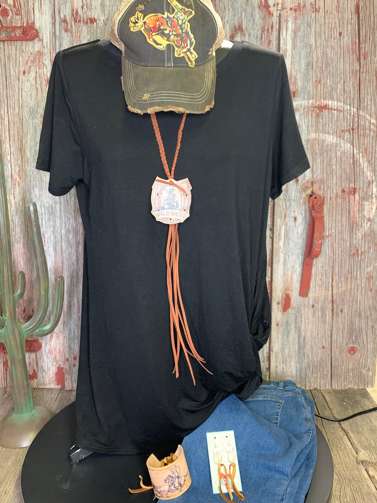 Wild West Leather Necklace