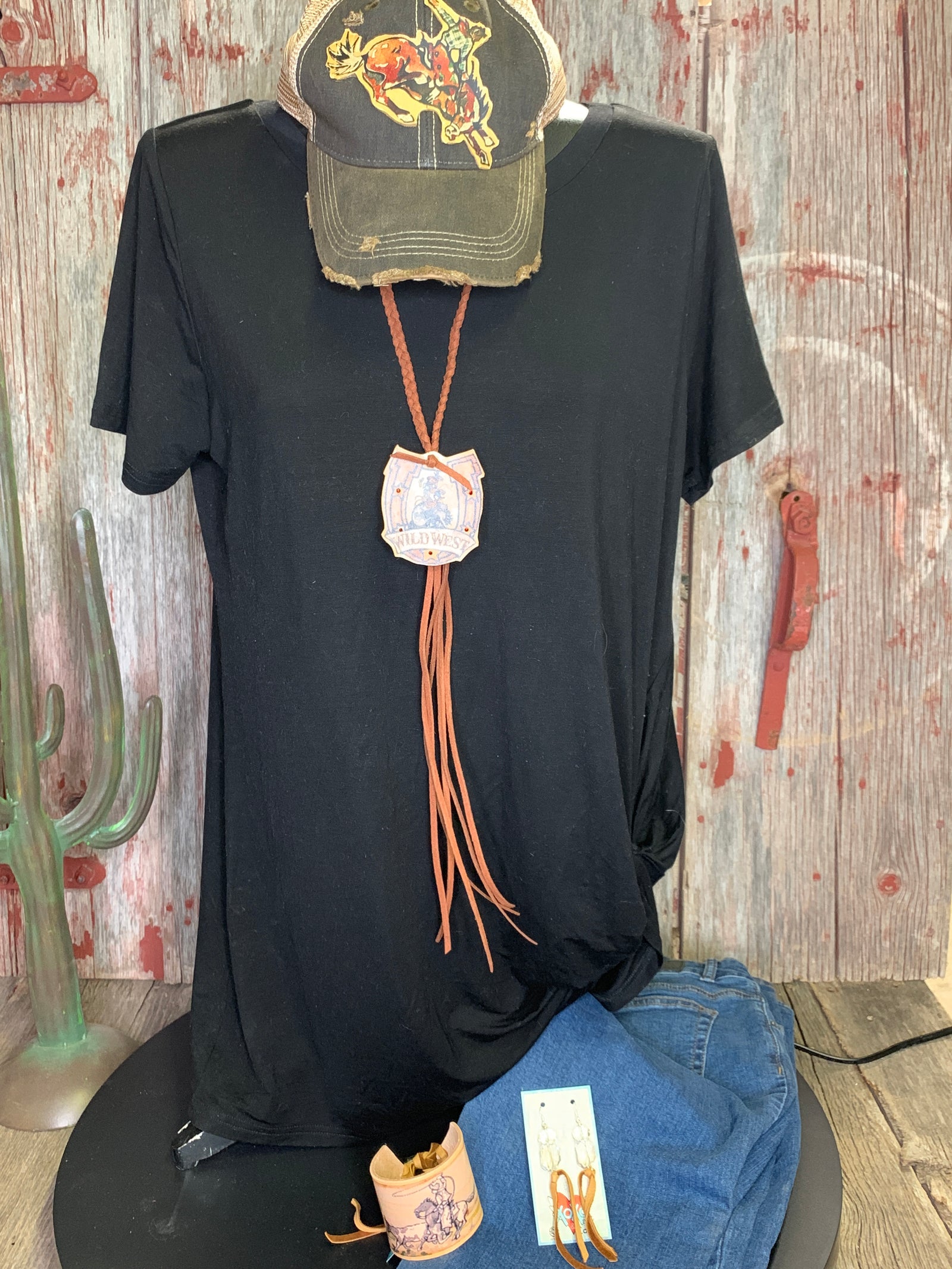 Wild West Leather Necklace