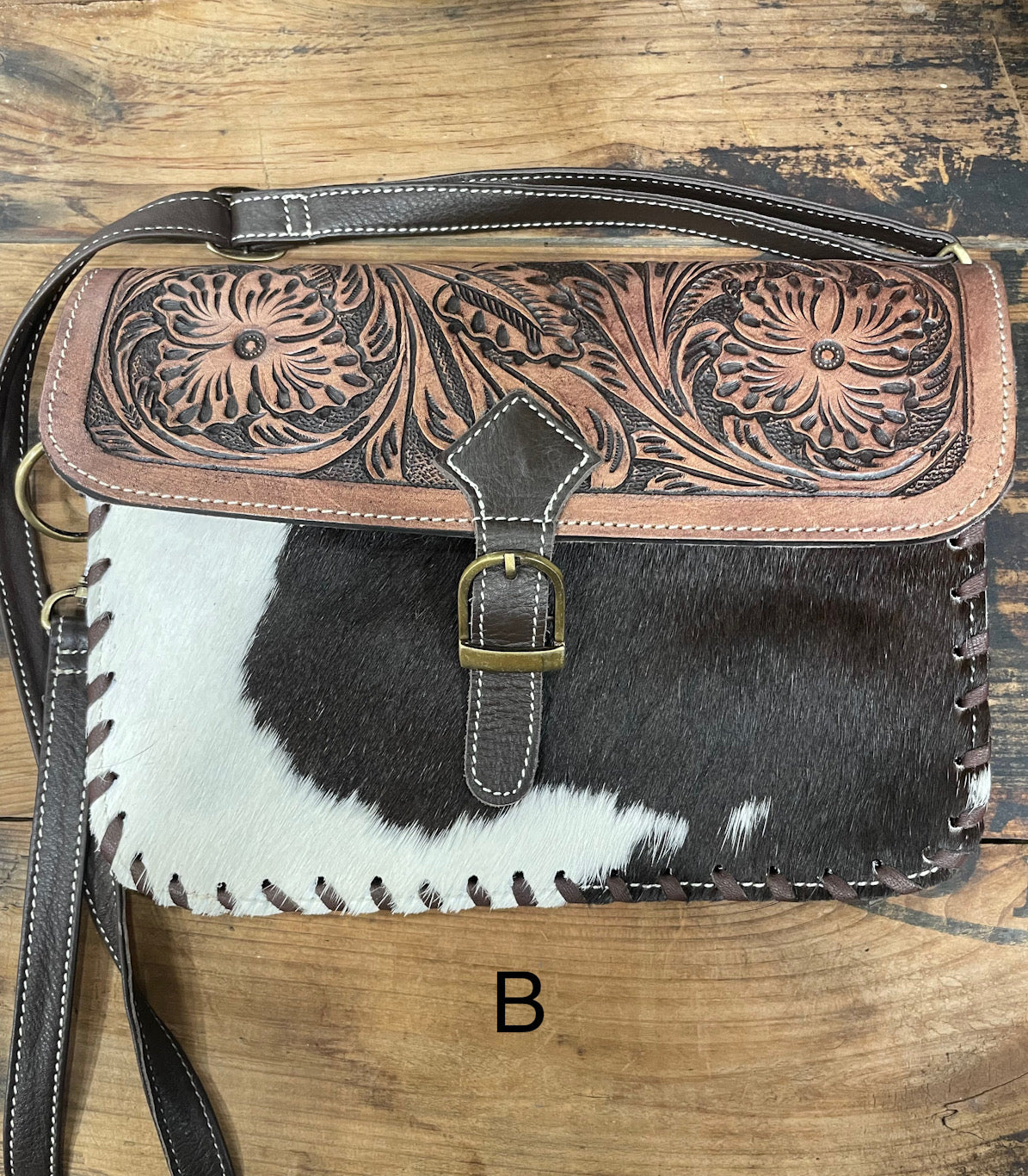Hand Tooled Crossbody