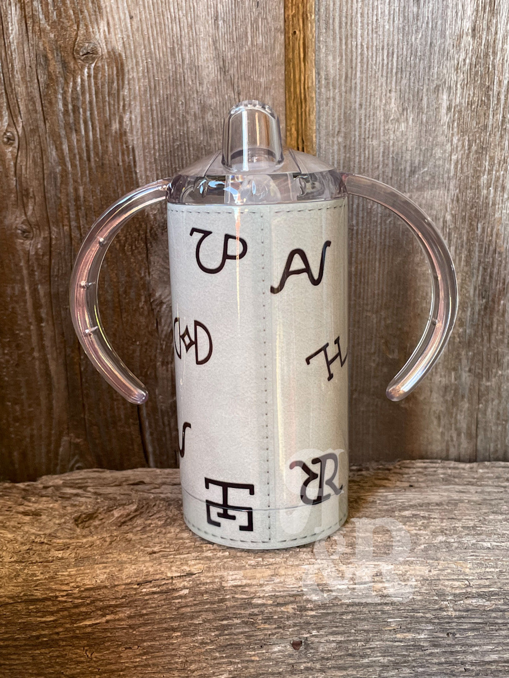 Western Print Kids Sippy Cup