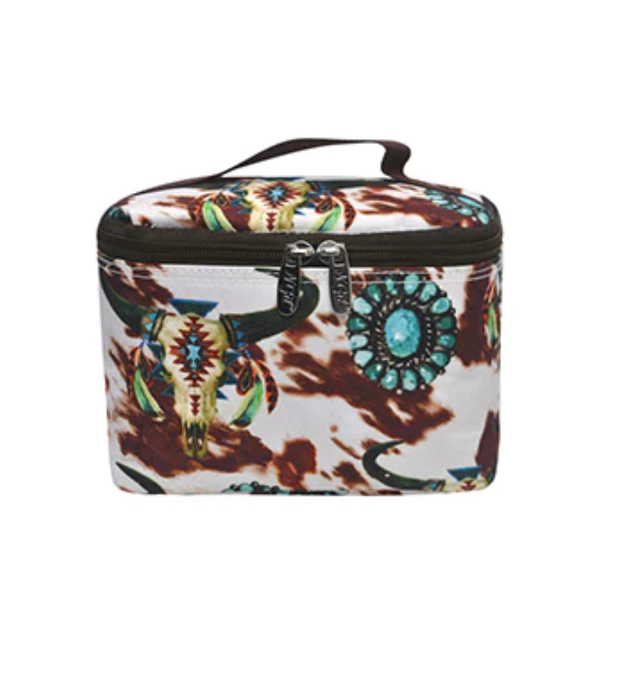 Bulls and Cows Cosmetic Case