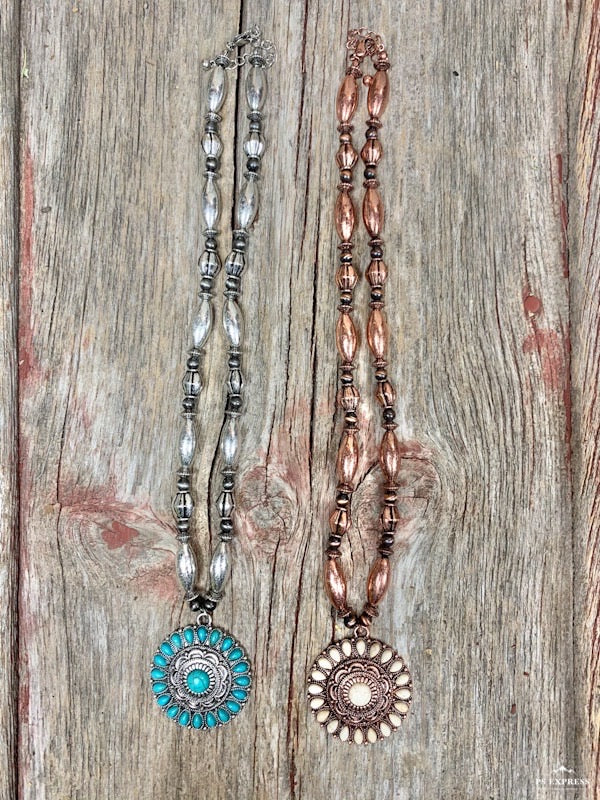 Concho Sun Necklace