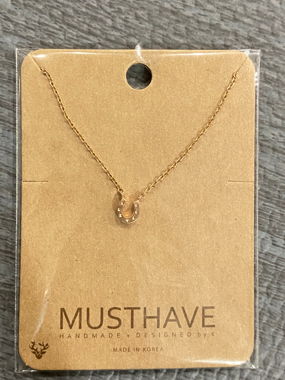 Petite Horseshoe Necklace