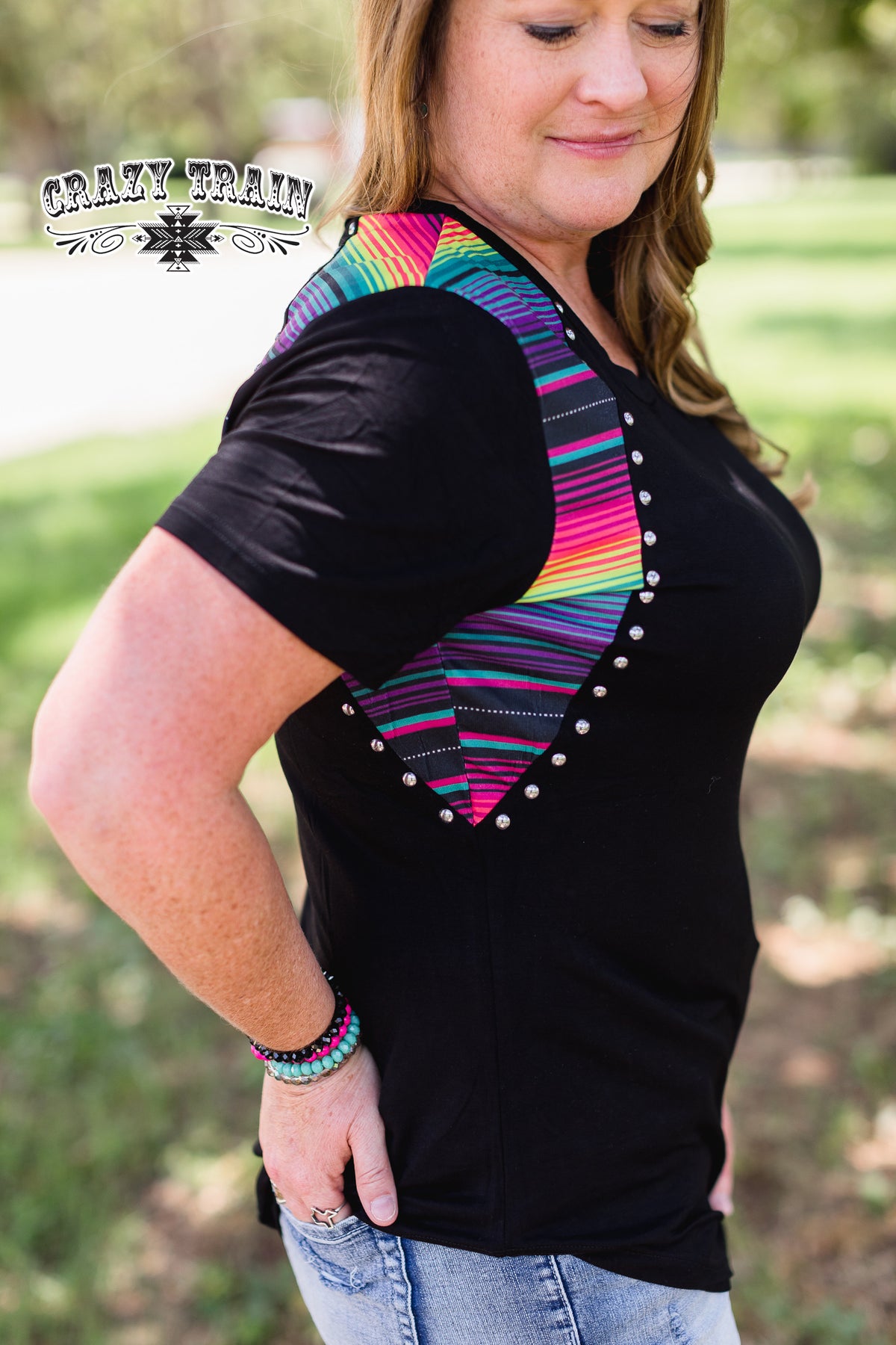 Jackpot Win Serape Top