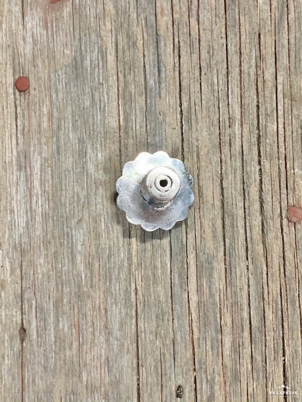 Turquoise Circle Concho Cabinet Knob