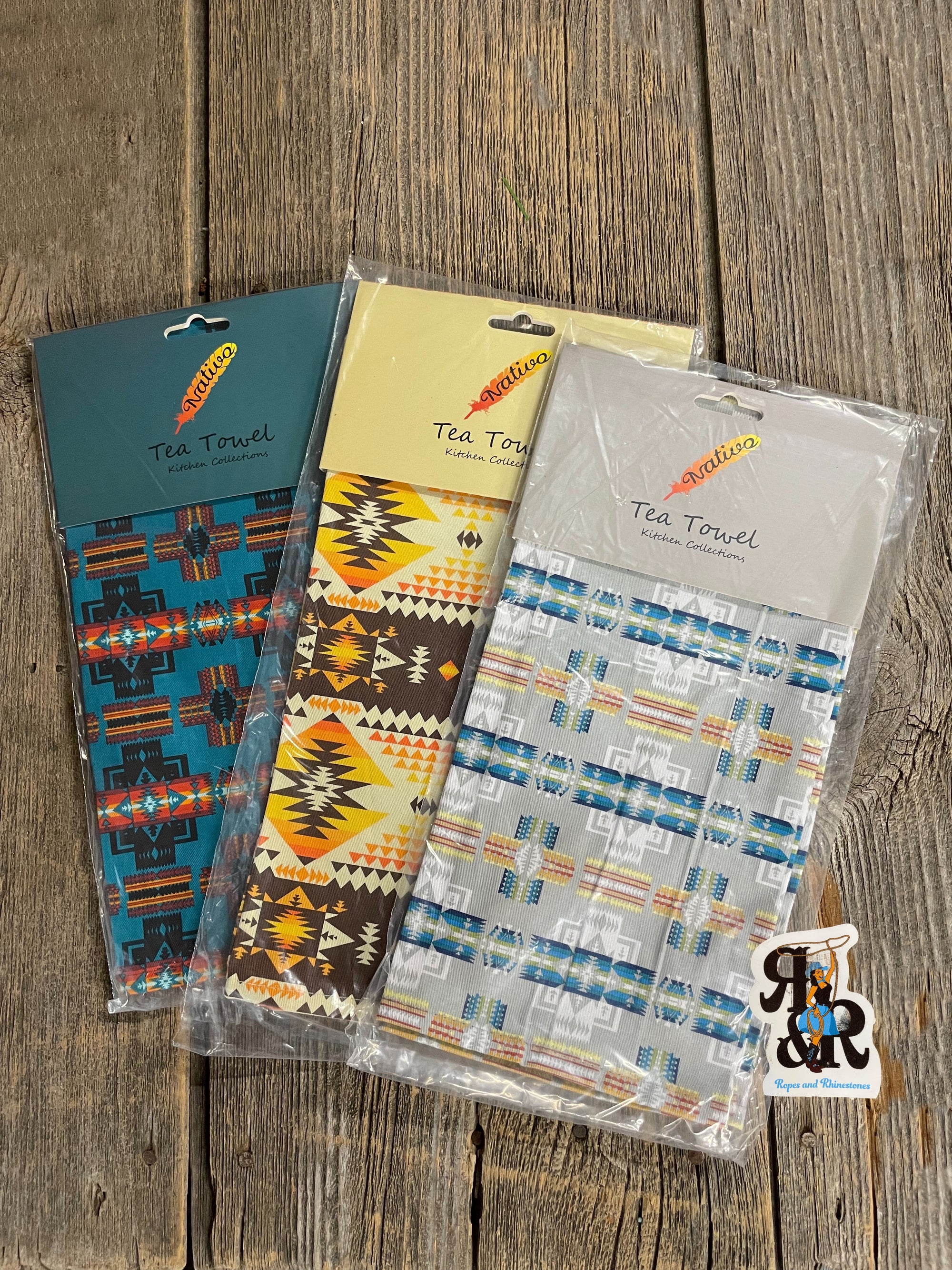 Aztec Tea Towel