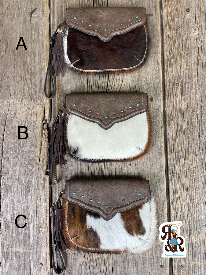 Brindle Tony Lama Wristlet