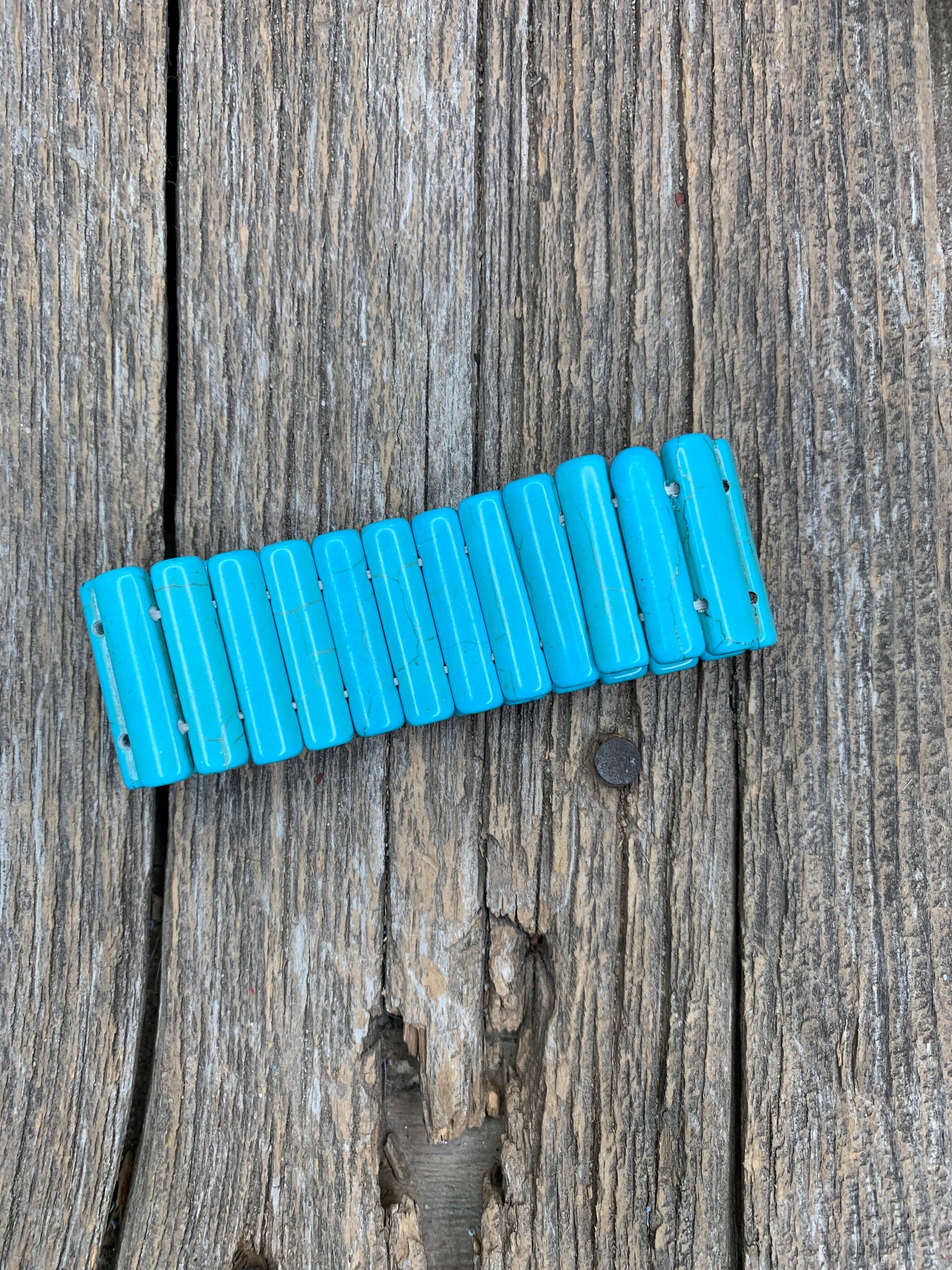 Turquoise Hot Shot Stretch Bracelet