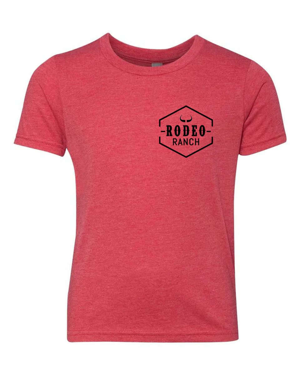 Kids Rodeo Ranch Spur Flag Tee
